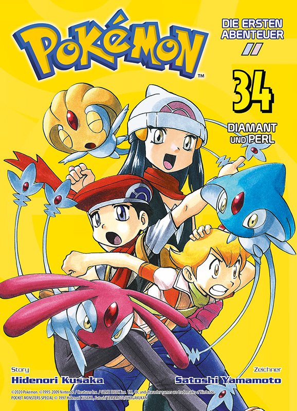 Pokémon - Die ersten Abenteuer 34 - Diamant und Perl