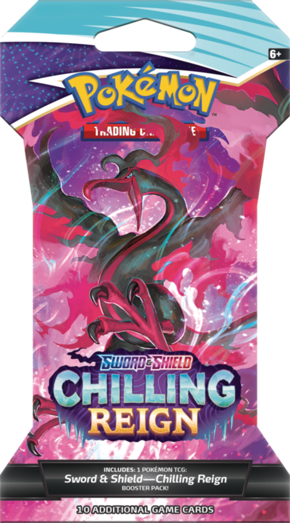 Pokémon SWSH06 - Chilling Reign Sleeved Booster einzeln - englisch