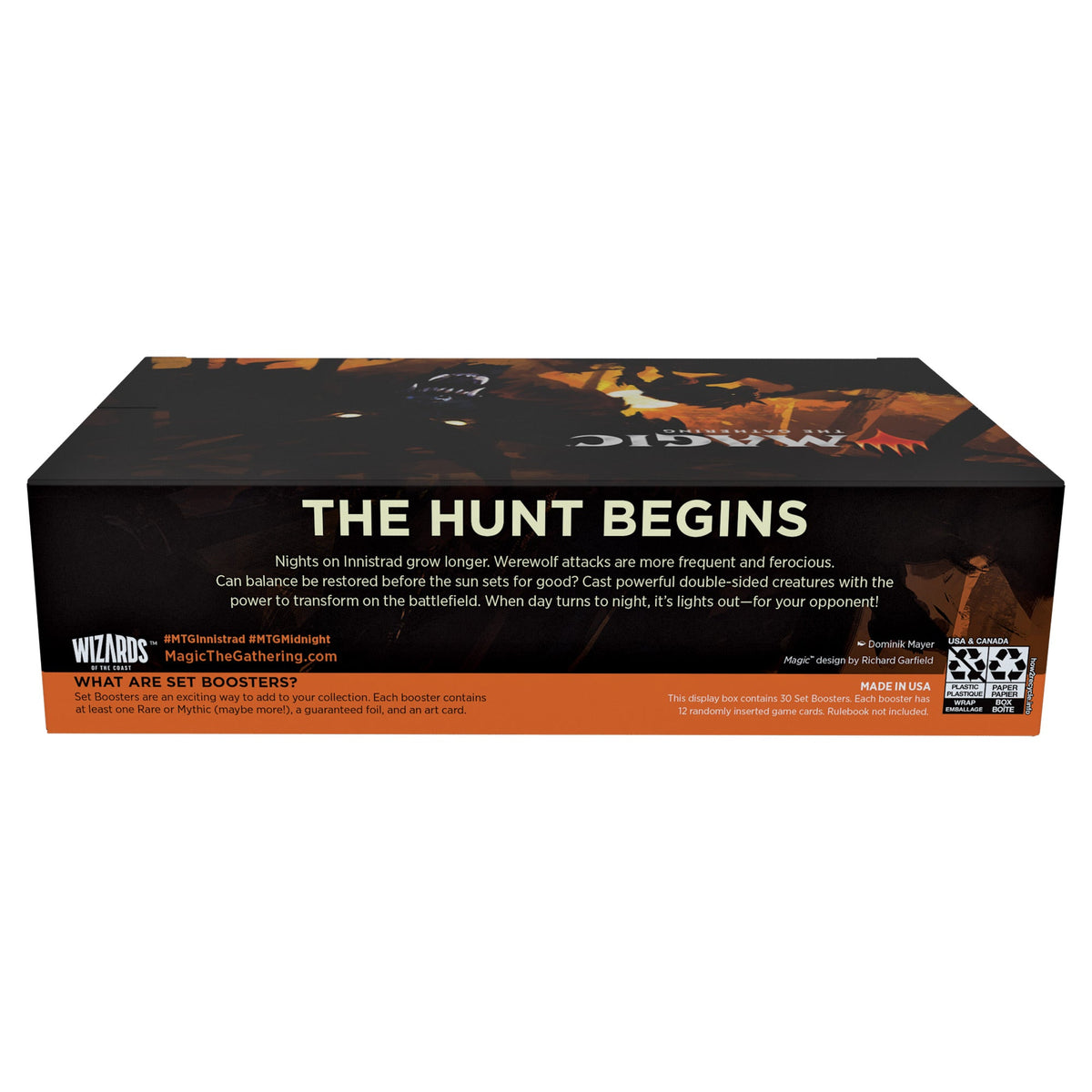 Innistrad: Midnight Hunt - Set Booster Display (30 Booster) - englisch