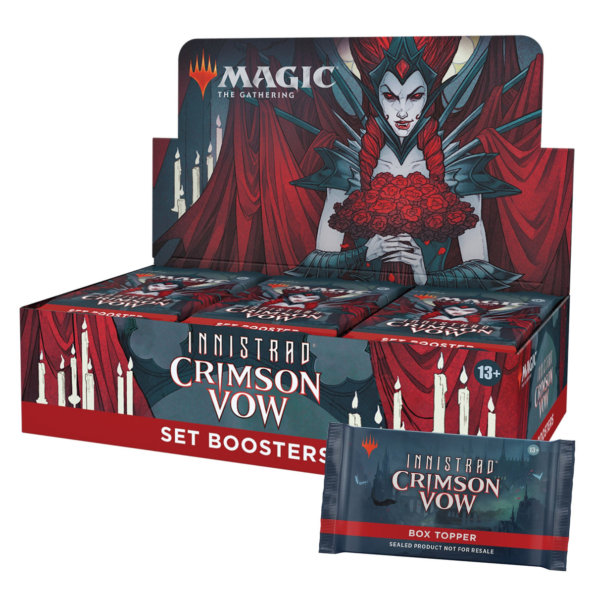 Innistrad: Crimson Vow - Set Booster Display (30 Booster) - englisch