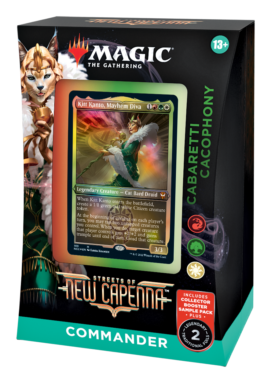Streets of New Capenna - Commander Deck - Cabaretti Cacophony - englisch