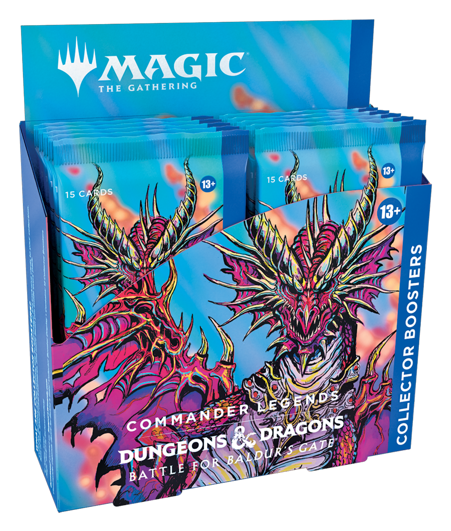 Commander Legends: Battle for Baldur’s Gate - Collector Booster Display (12 Booster) - englisch