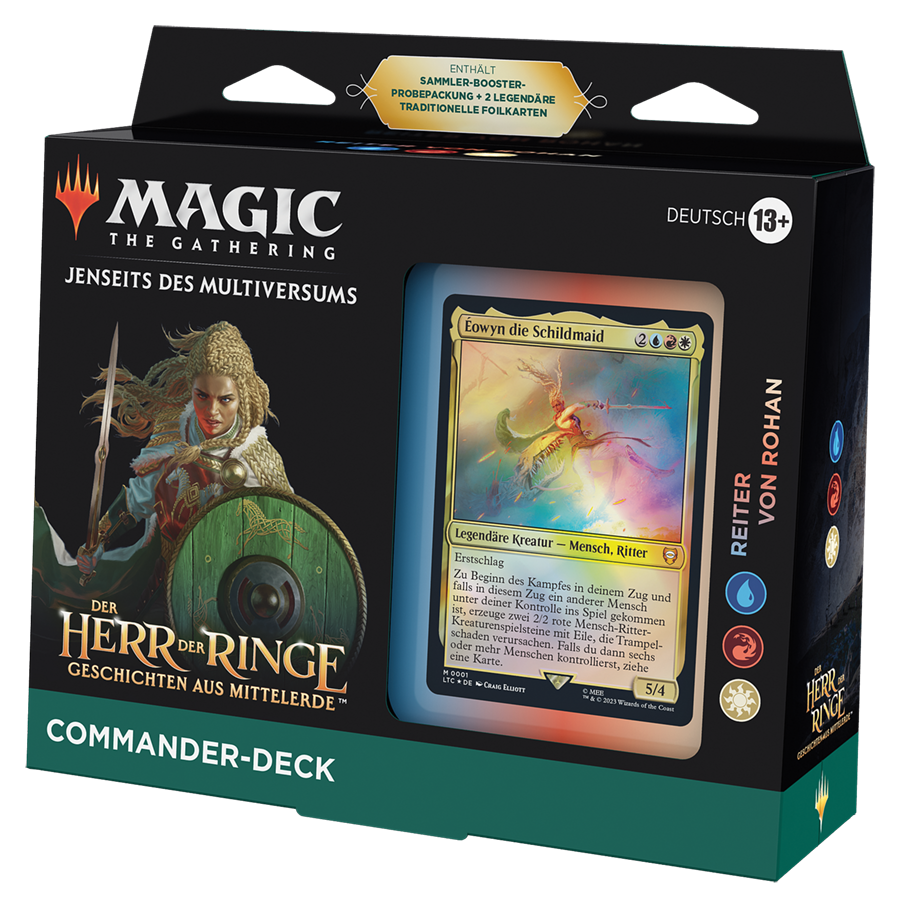 Der Herr der Ringe: Geschichten aus Mittelerde Commander Deck Reiter von Rohan deutsch