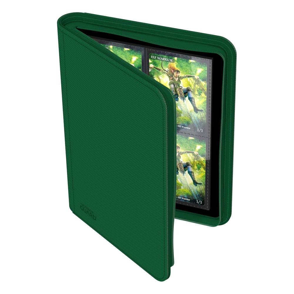 Ultimate Guard Zipfolio 160 8 Pocket XenoSkin Grün