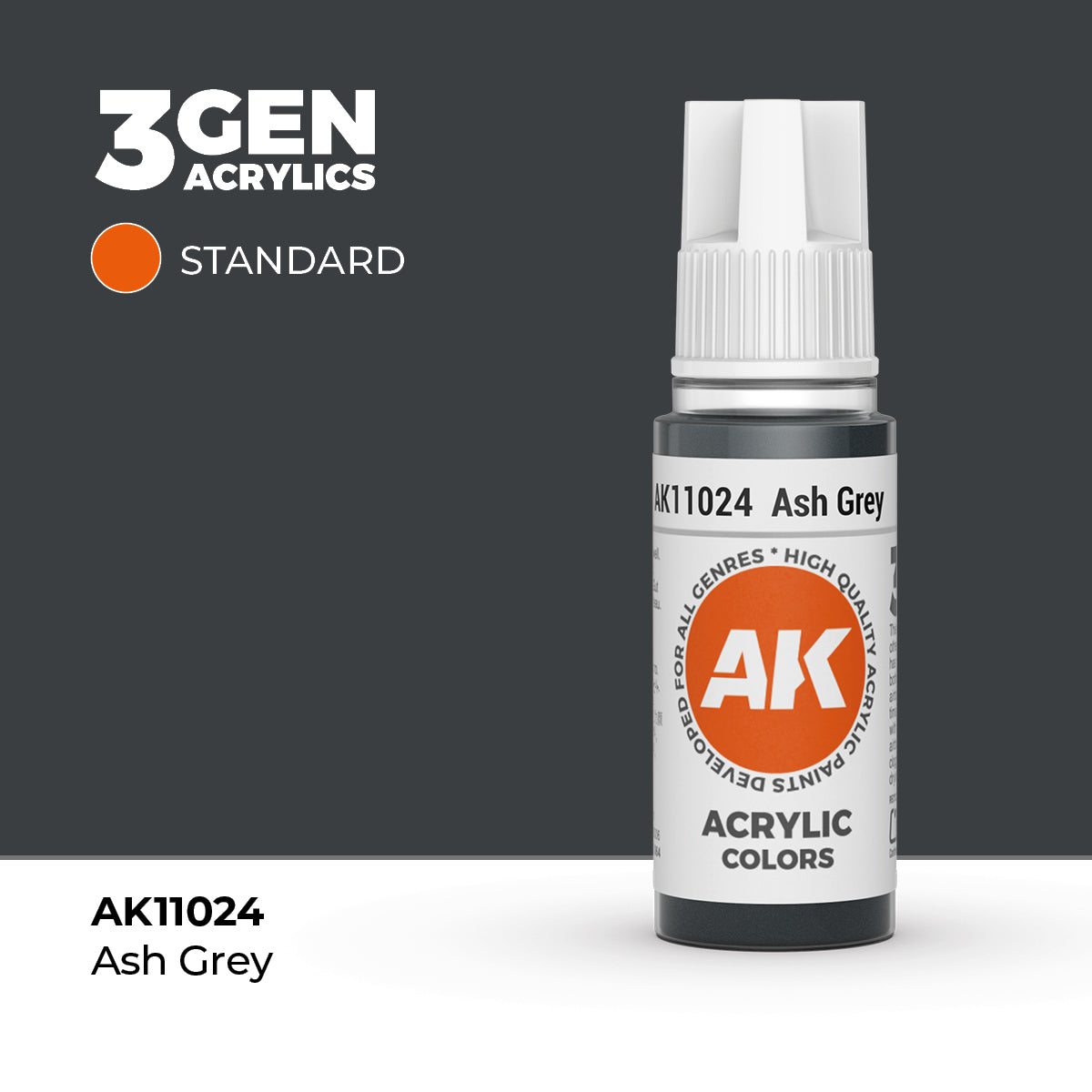 AK Interactive 3GEN Ash Grey 17ml