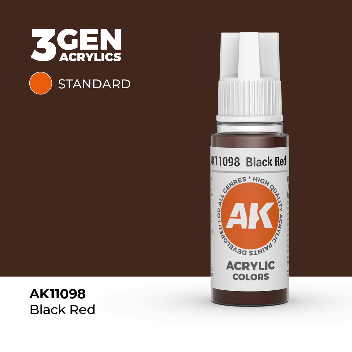 AK Interactive 3GEN Black Red 17ml