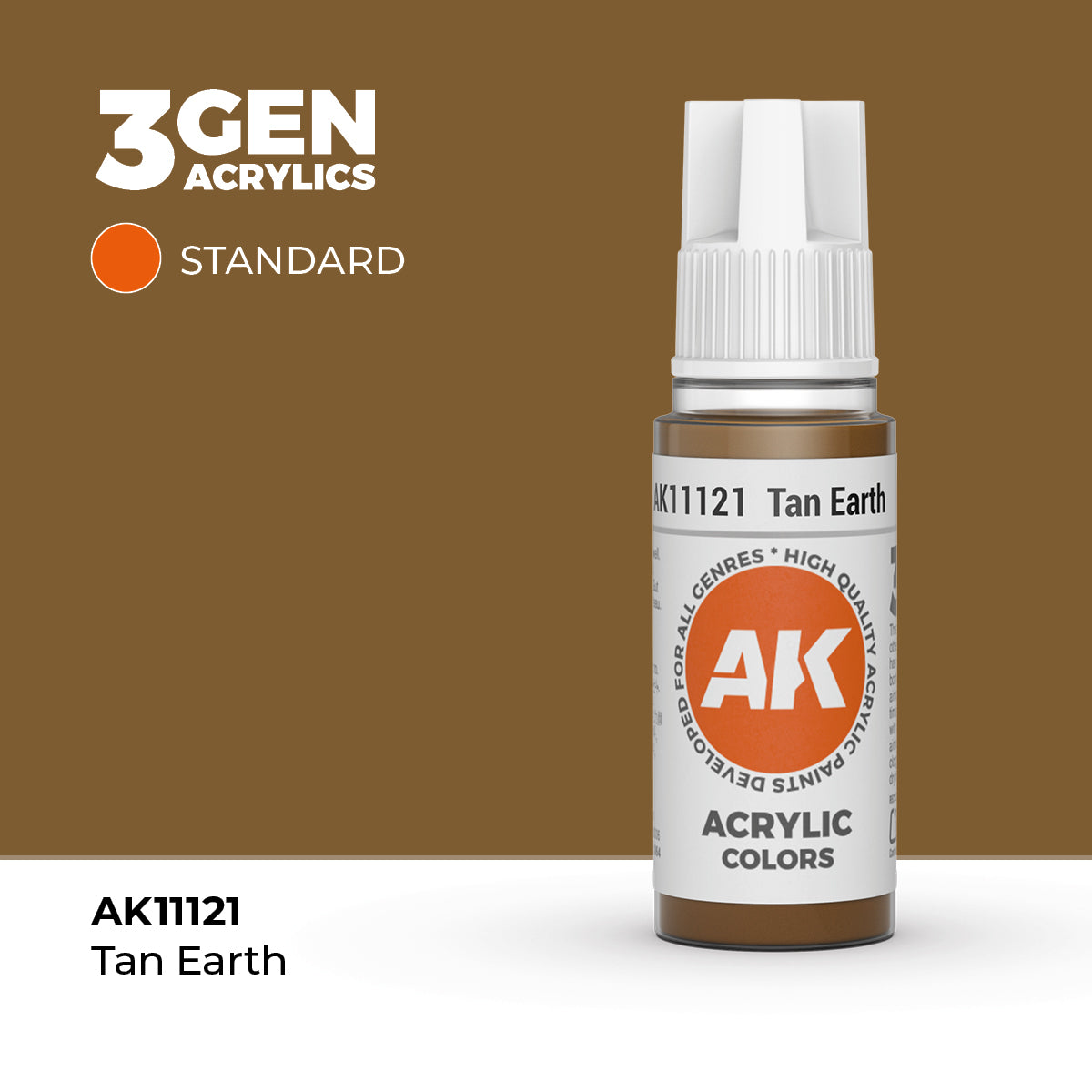 AK Interactive 3GEN Tan Earth 17ml
