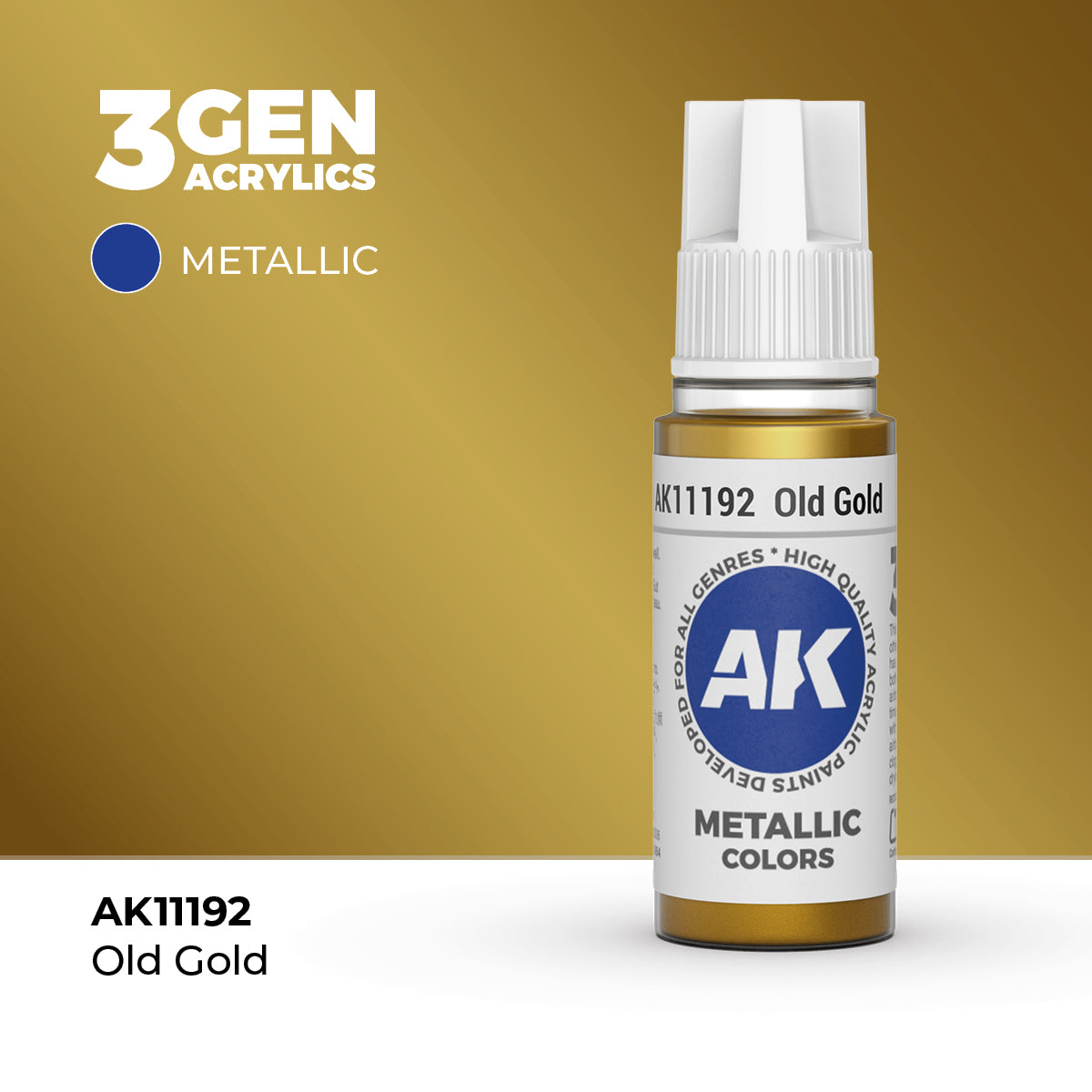 AK Interactive 3GEN Old Gold 17ml