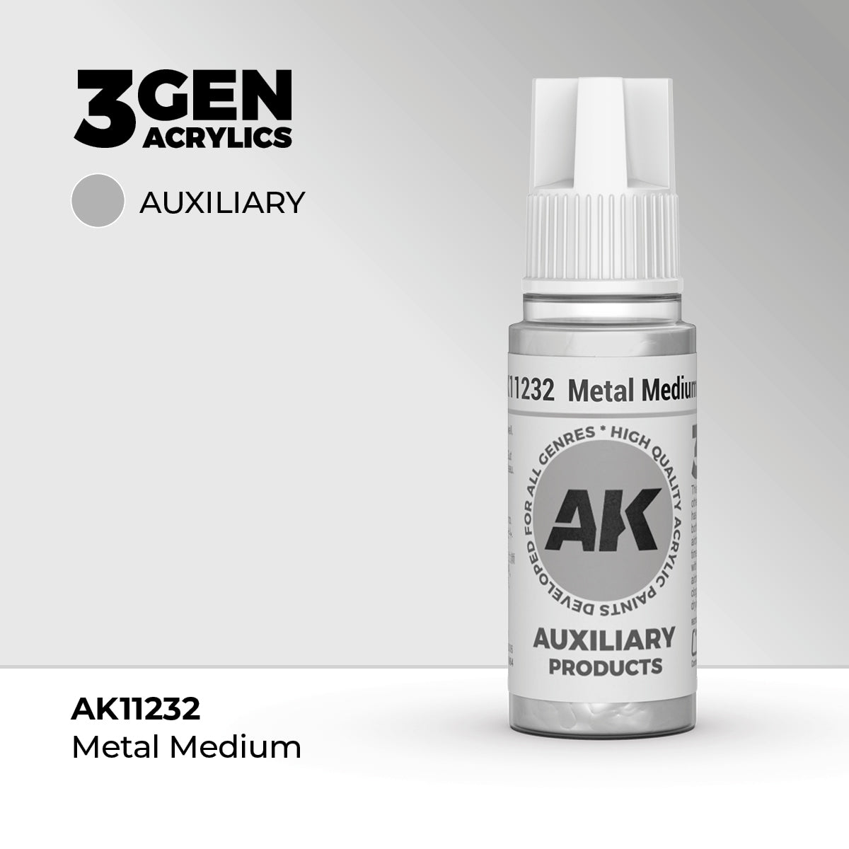 AK Interactive Metal Medium (17ml)