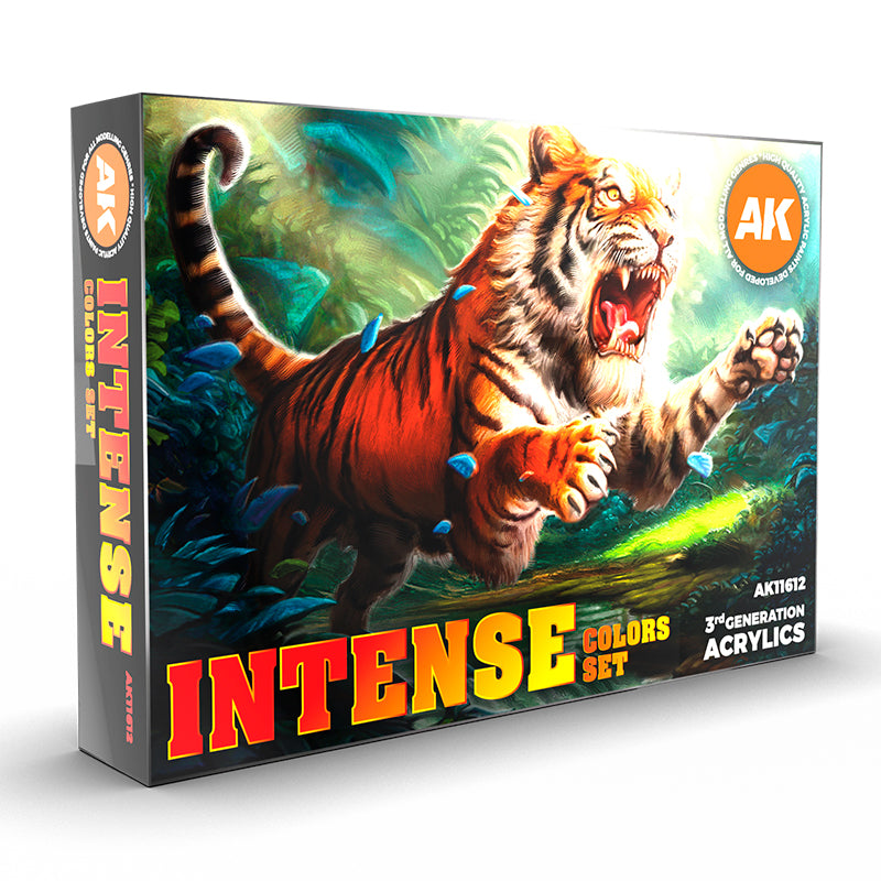 AK Interactive 3GEN Intense Colors Set