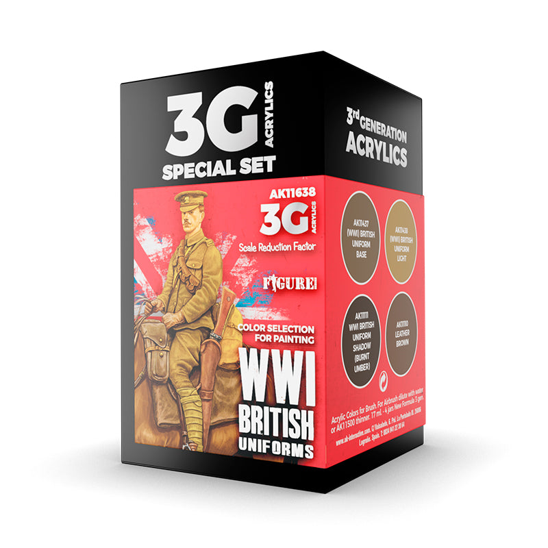 AK Interactive Wwi British Uniforms 3G