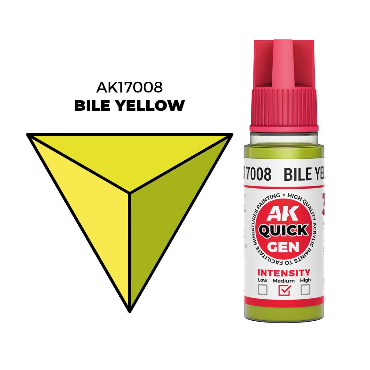 AK Interactive QUICK GEN Bile Yellow