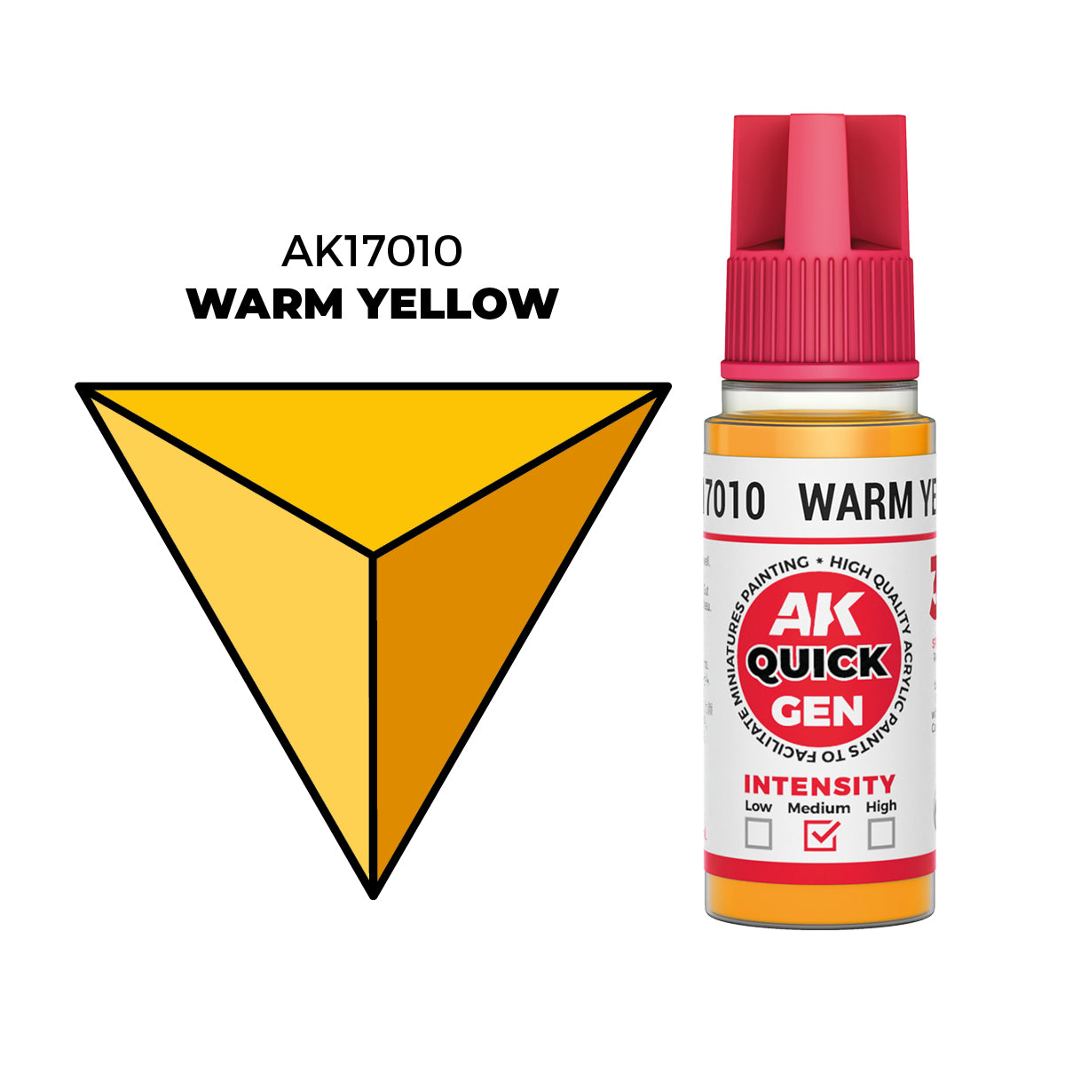 AK Interactive QUICK GEN Warm Yellow