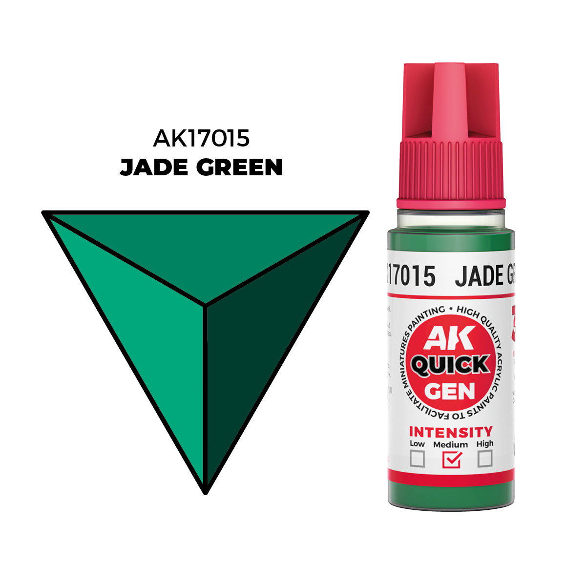 AK Interactive QUICK GEN Jade Green