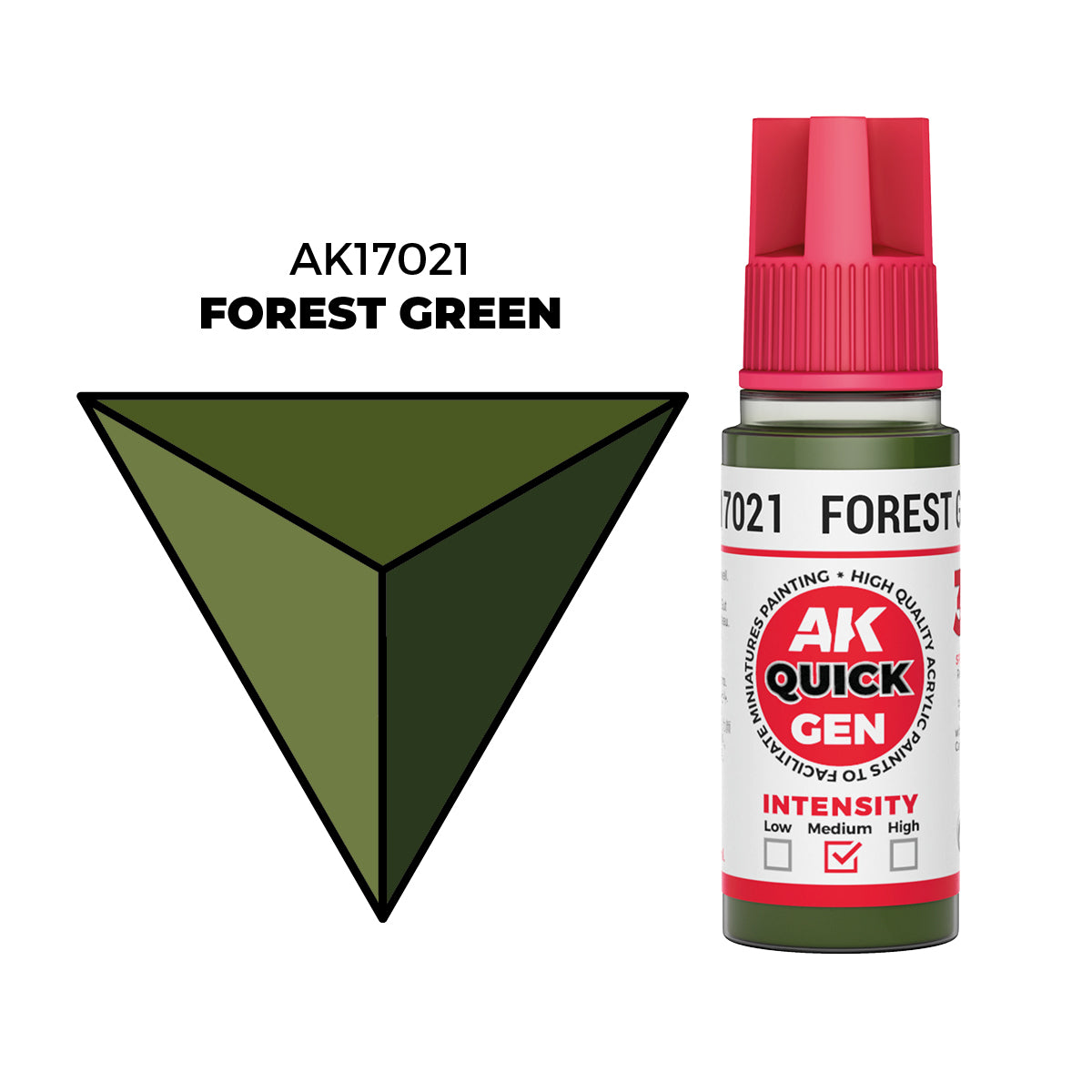 AK Interactive QUICK GEN Forest Green