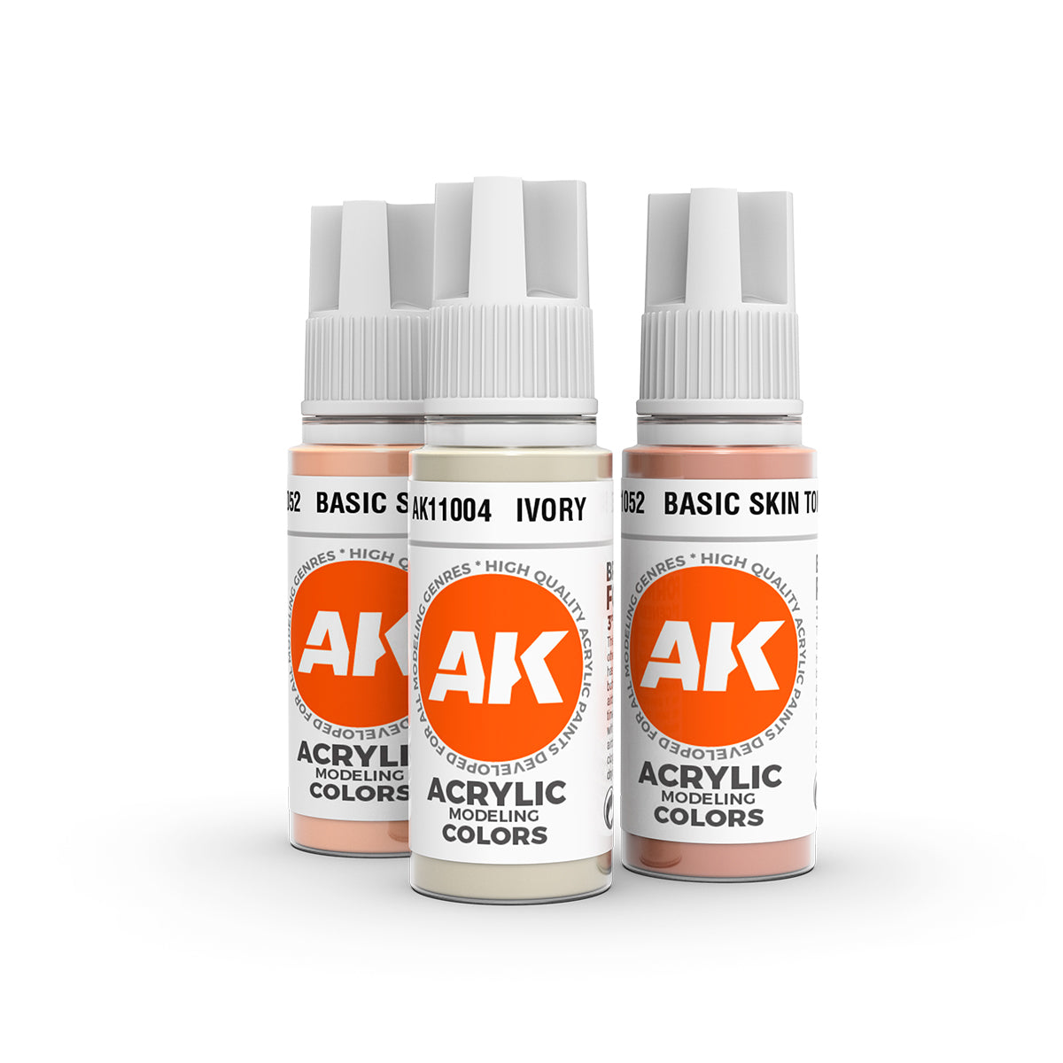AK Interactive 3GEN SIGNATURE SETS PAINTING SKIN TONES by Calvin Tan
