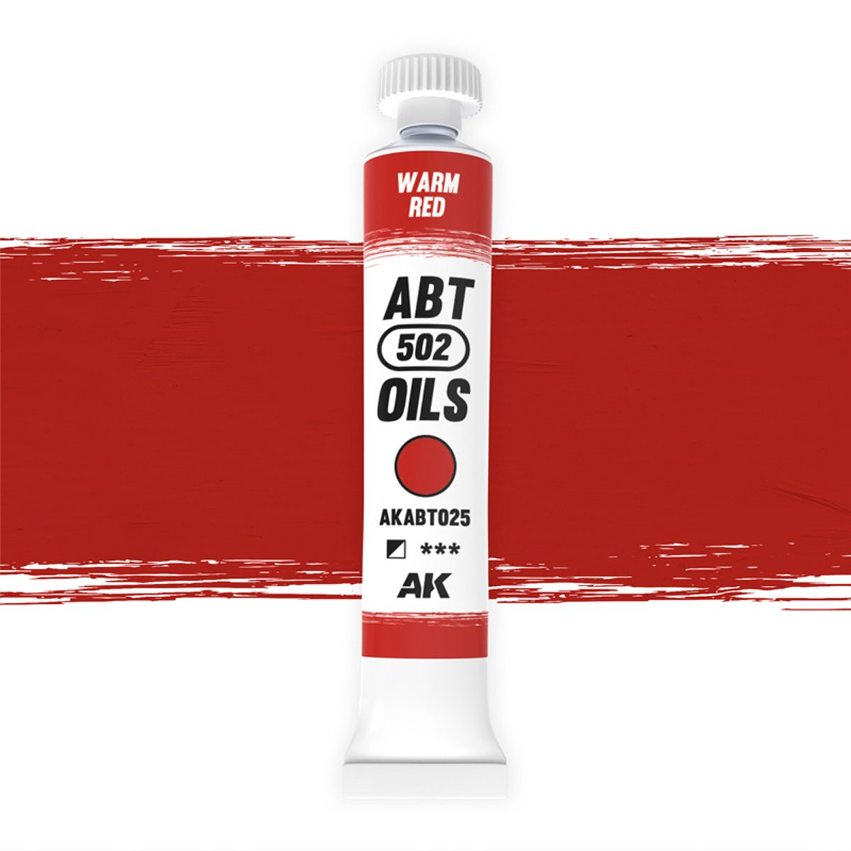 AK Interactive Oil Paints Warm red