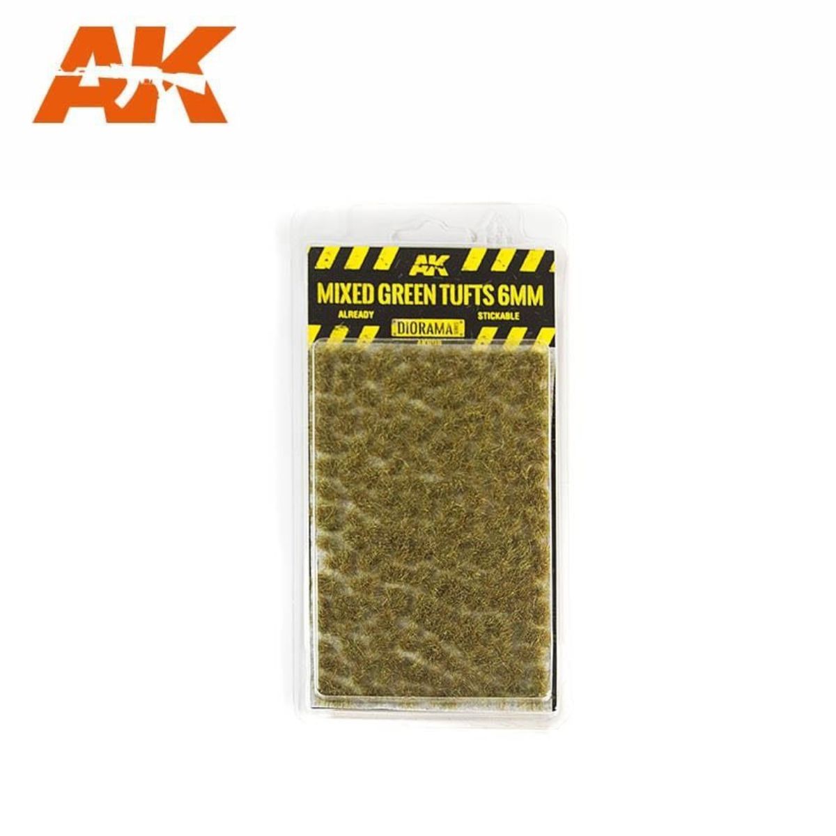 AK Interactive Vegetation Mixed Green Tufts 6mm