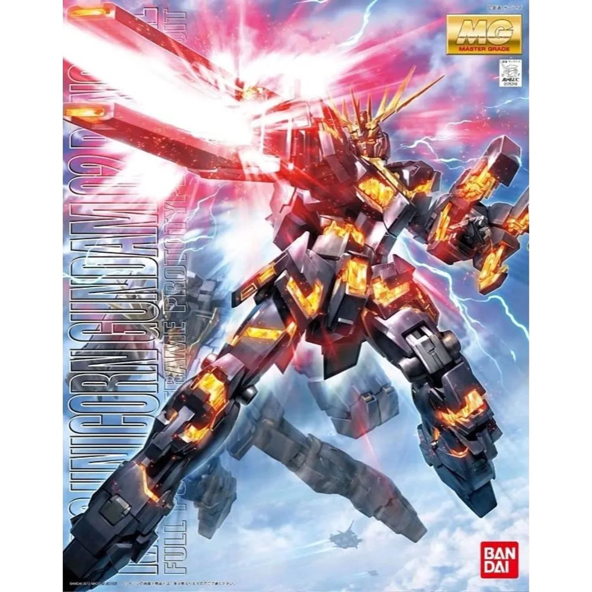 Bandai MG Unicorn Banshee Mobile Suit Gundam Unicorn (1/100)