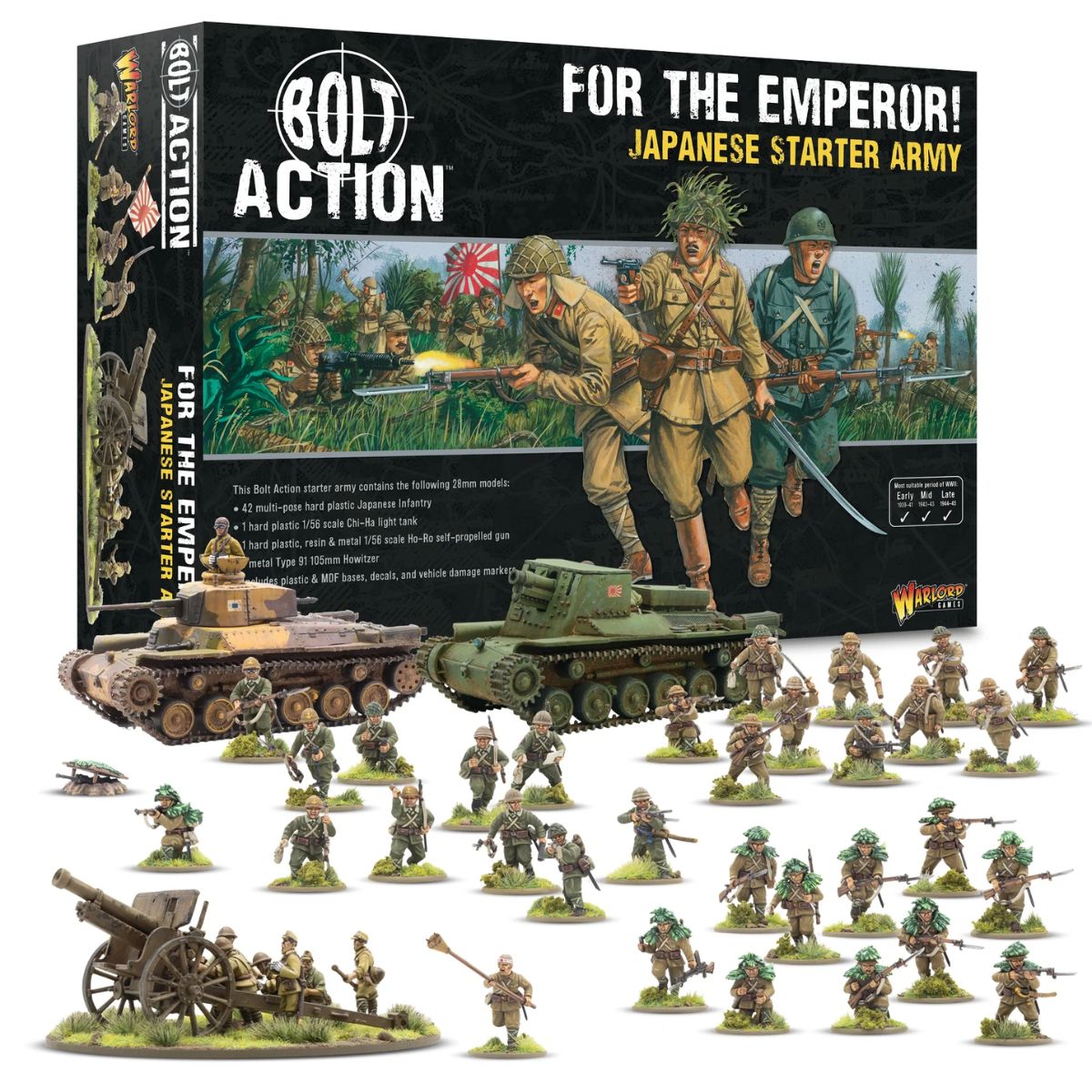 Bolt Action For the Emperor! Japanese Starter Army