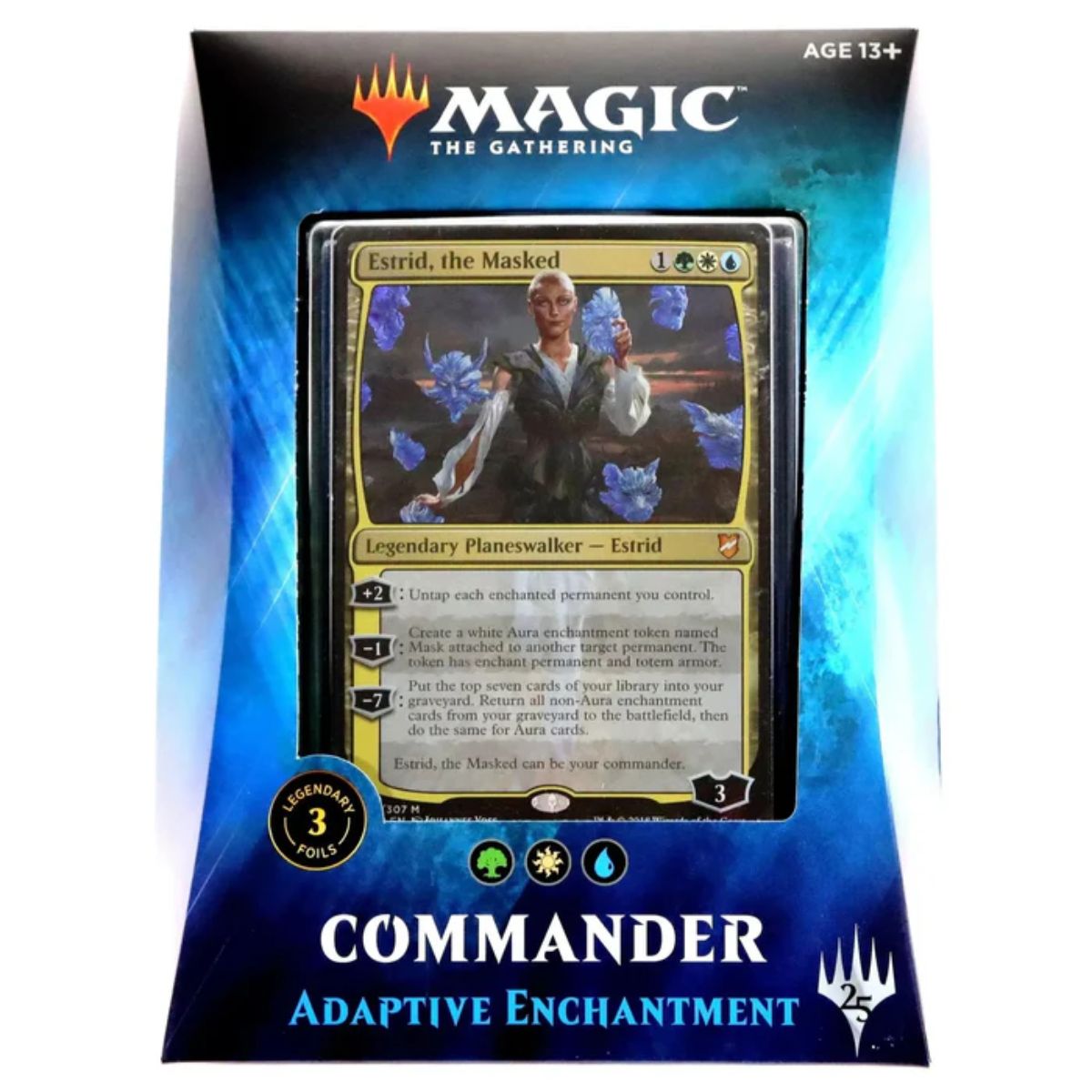Magic: The Gathering Adaptive Enchantment Commander Deck 2018 Englisch