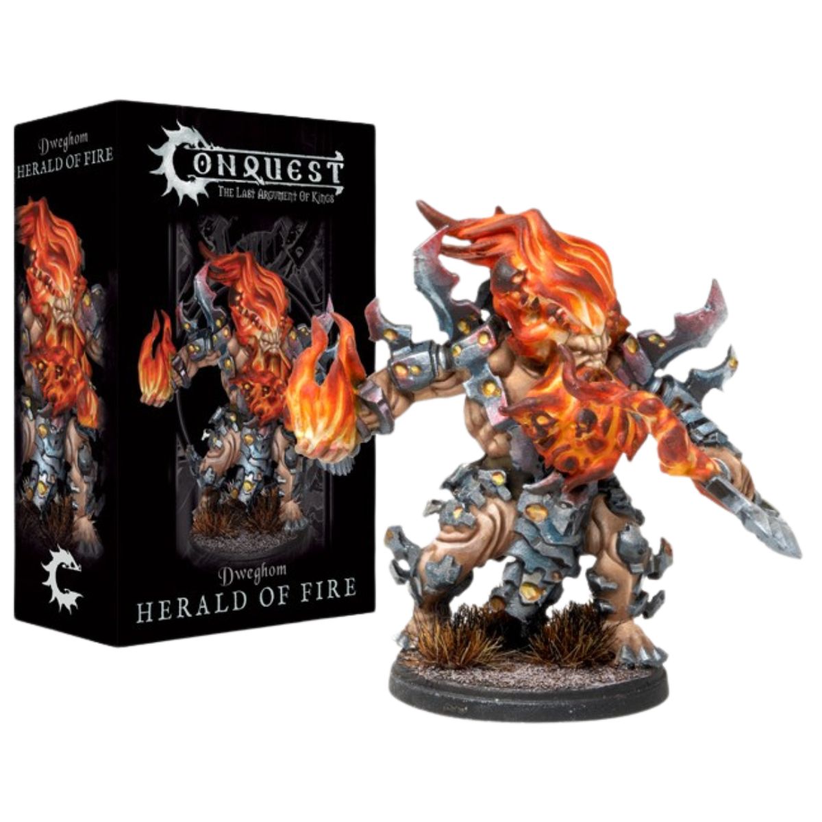 Conquest Dweghom Herald of Fire Officer