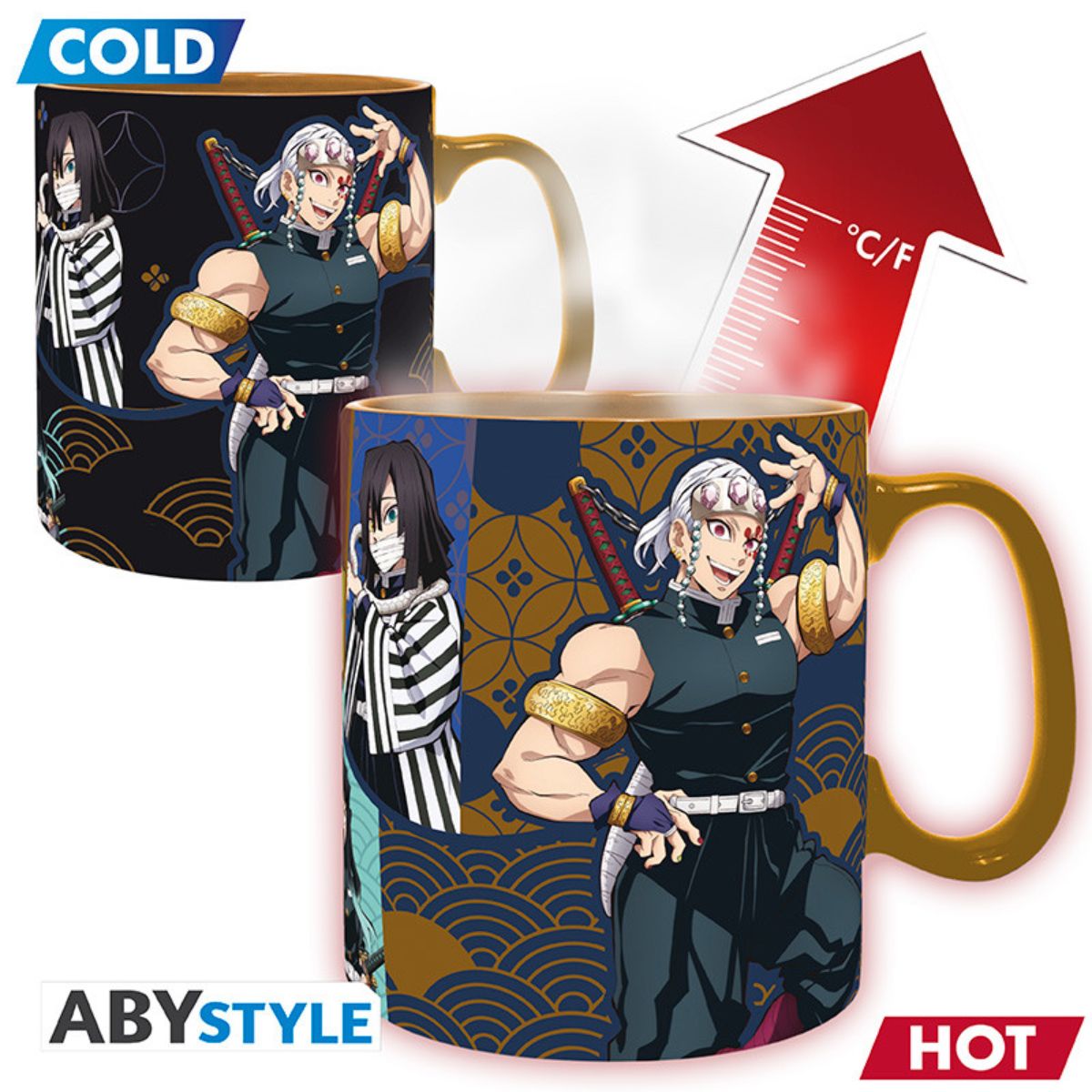Demon Slayer Tasse Heatchange 460ml Hashira Season 2