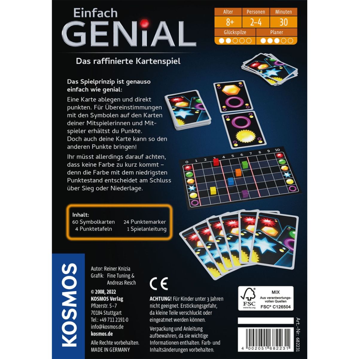 Einfach Genial Das Kartenspiel