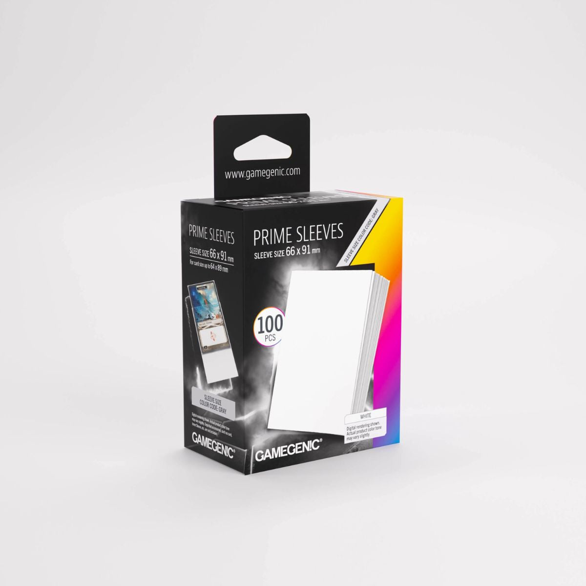 Gamegenic PRIME Sleeves Weiß