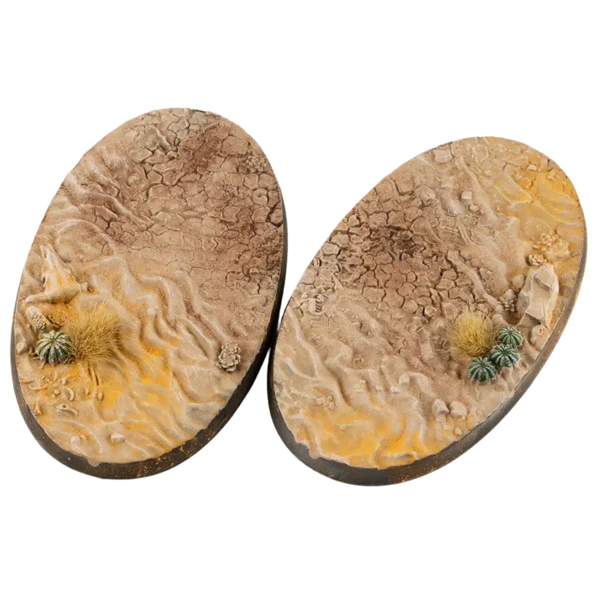 Gamers Grass Deserts of Maahl Bases, Oval 90mm (x2)