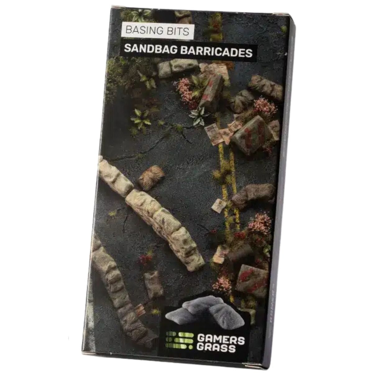 Gamers Grass Sandbag Barricades Basing Bits