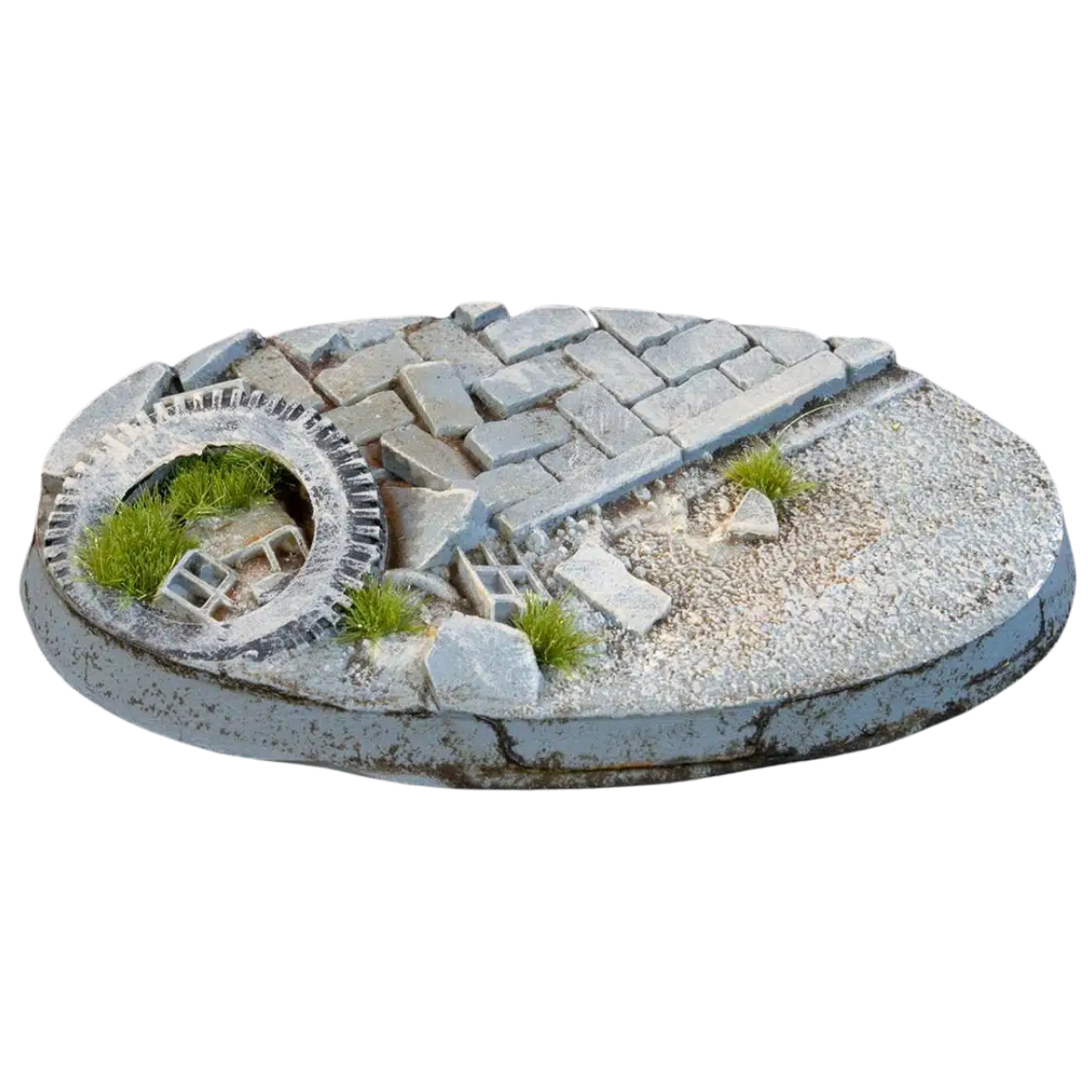 Gamers Grass Urban Warfare - Oval 60mm (x4)