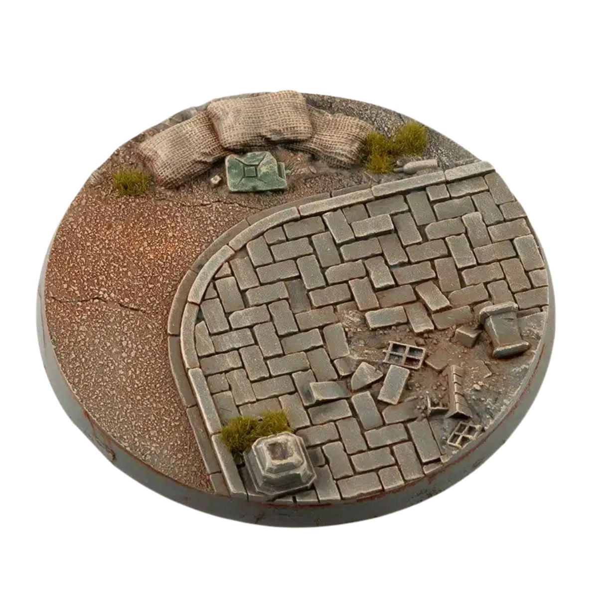 Gamers Grass Urban Warfare Bases, Round 80mm (x1)
