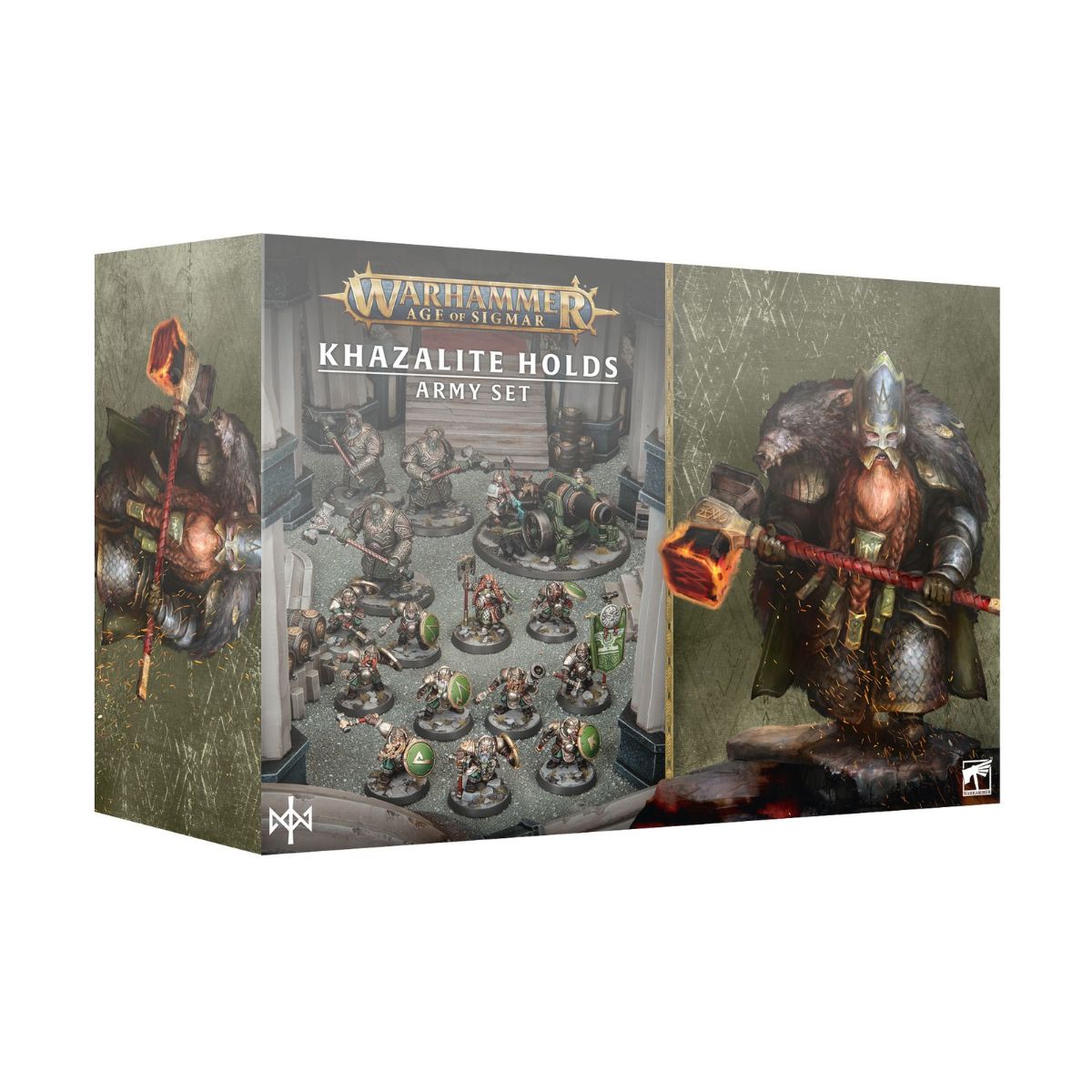 Warhammer Age of Sigmar Khazalite Holds Army Set Englisch