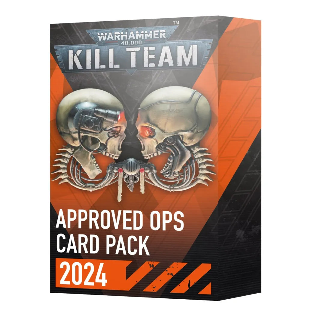Warhammer 40.000 Kill Team Approved Ops Card Pack 2024 Englisch