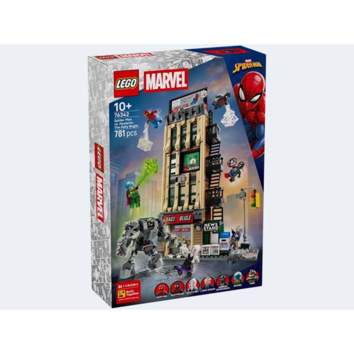 LEGO Marvel Spider-Man vs Mysterio: The Daily Bugle 76342