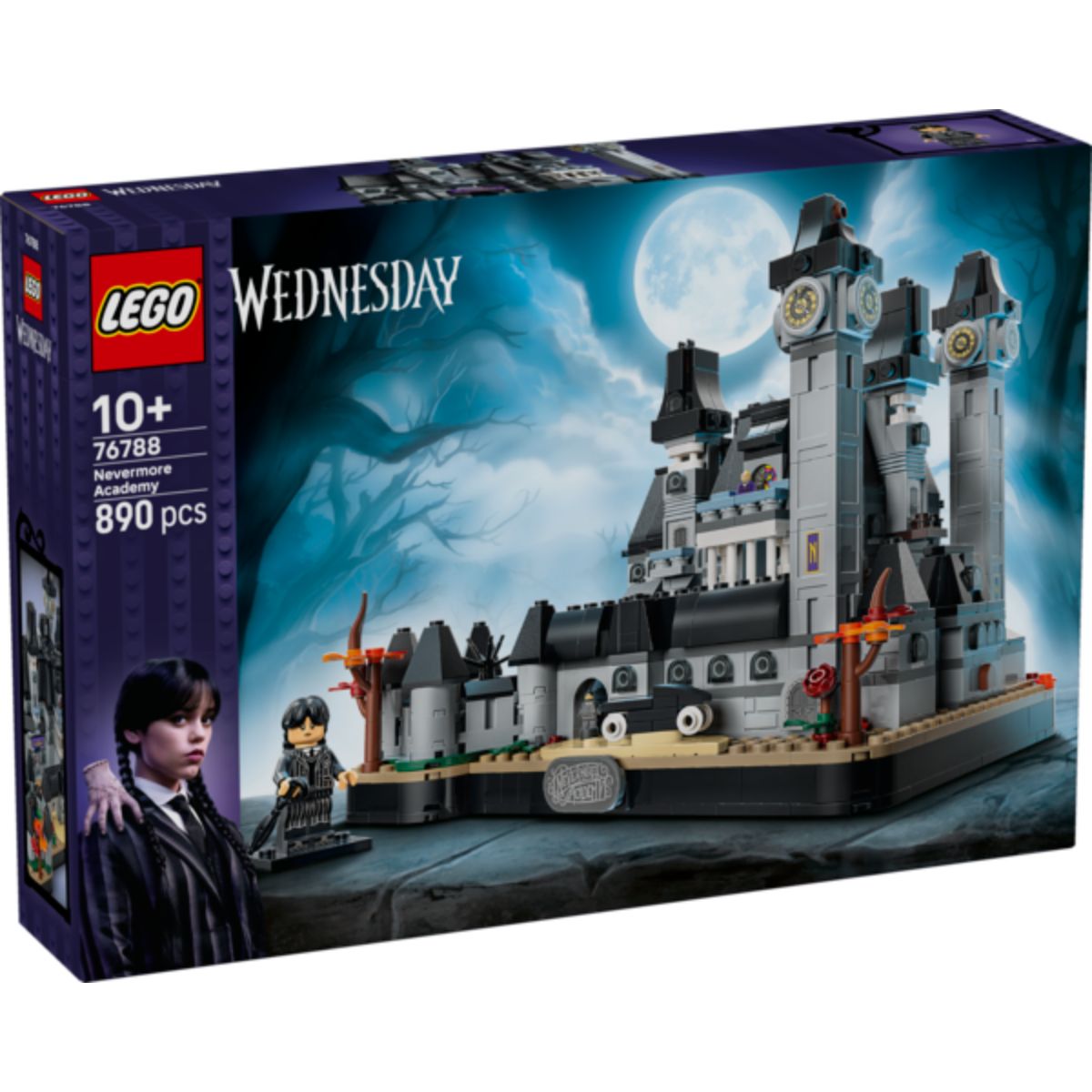 LEGO Wednesday Nevermore Academy
