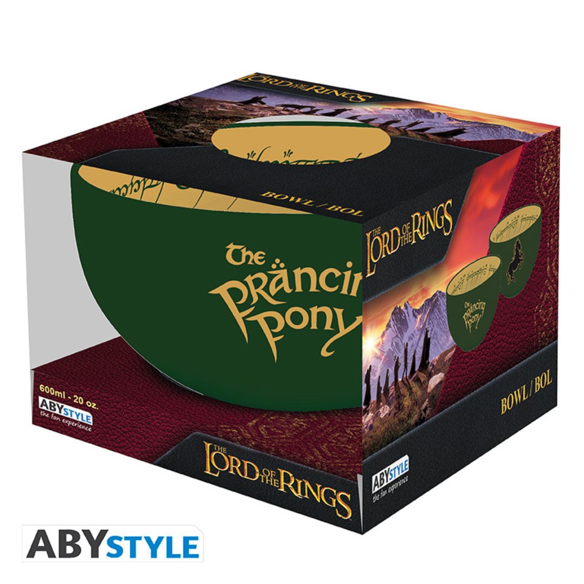 Lord Of The Rings Bowl 600 ml "Prancing Pony"