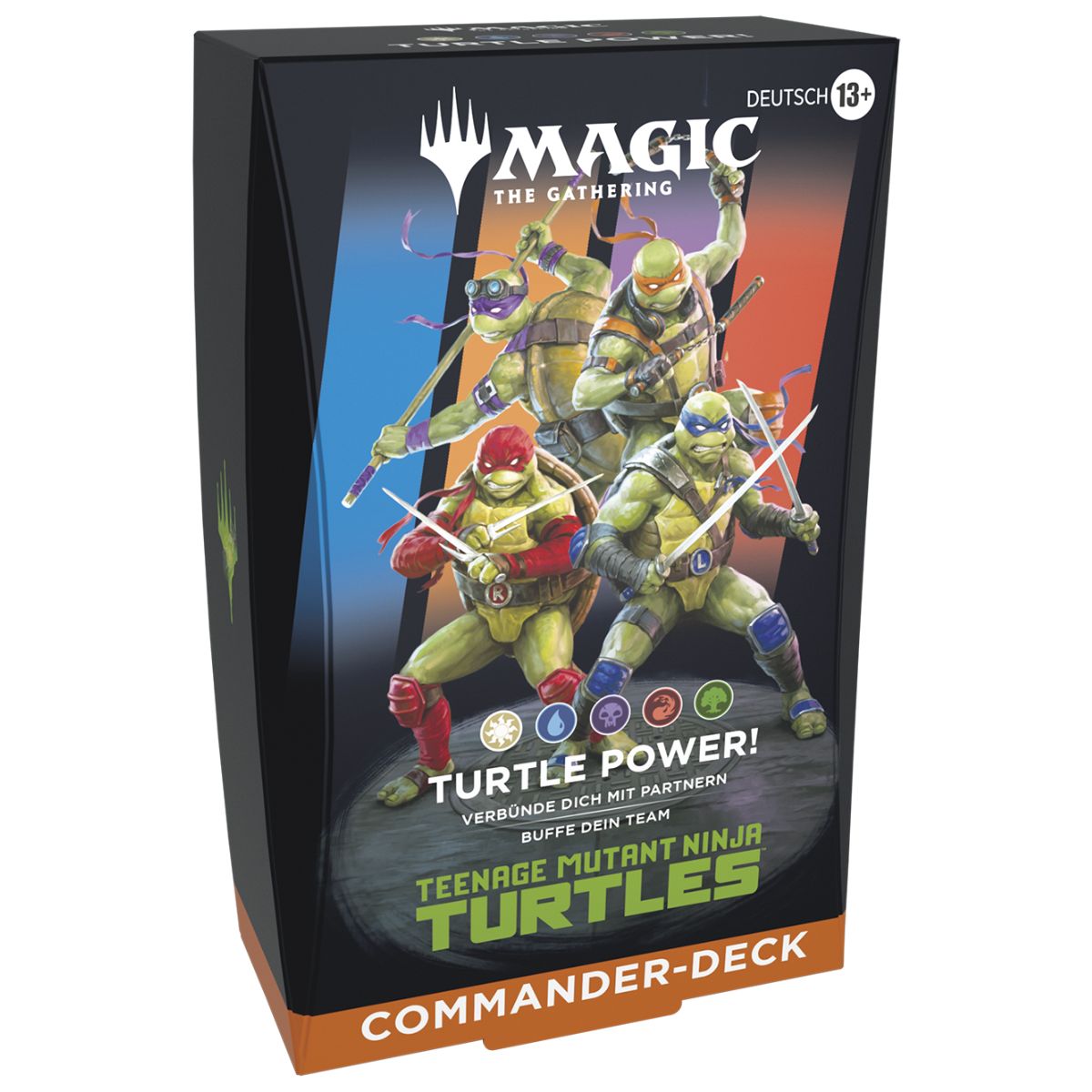 Magic: The Gathering Teenage Mutant Ninja Turtles Commander Deck Deutsch