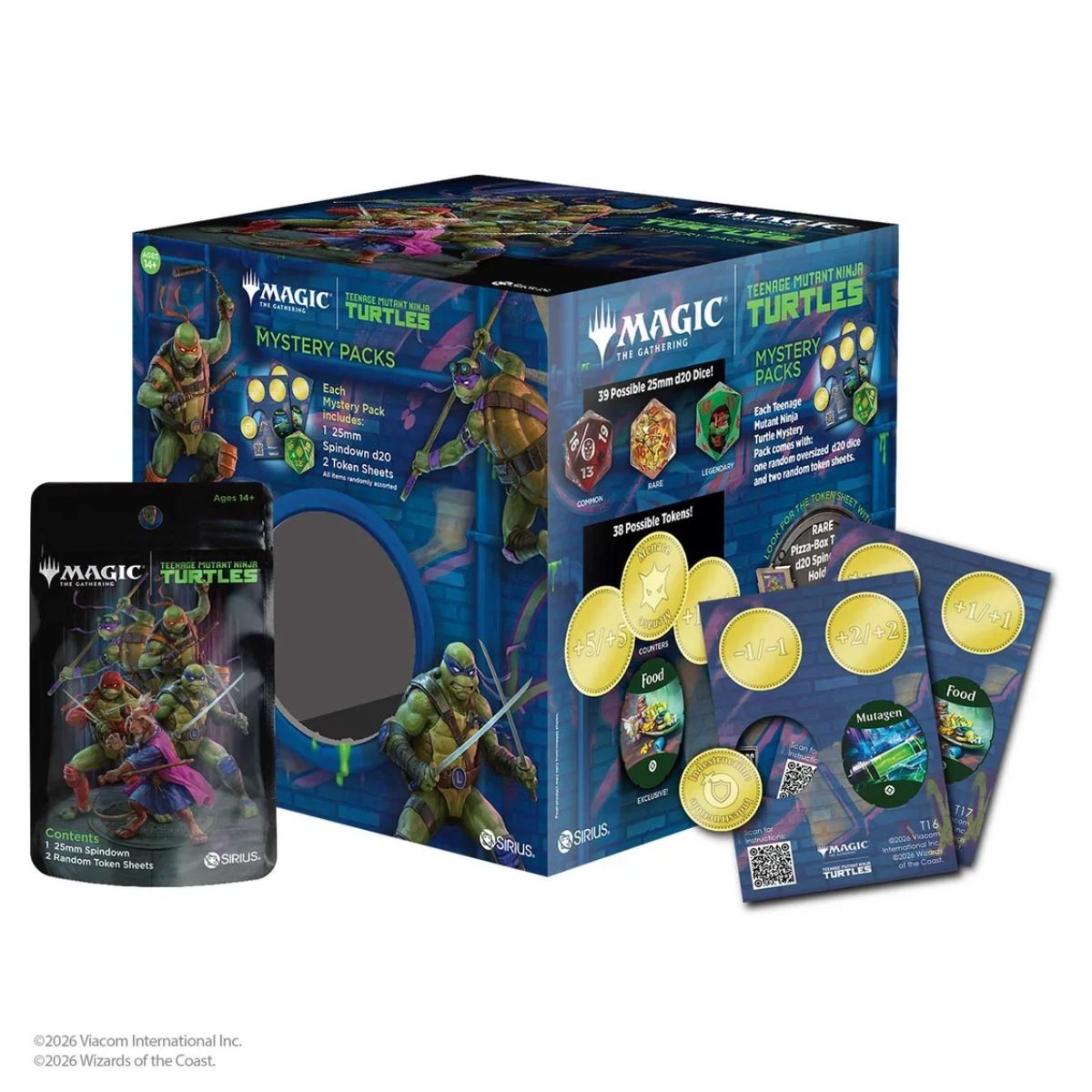 Magic: The Gathering Teenage Mutant Ninja Turtles Mystery Packs