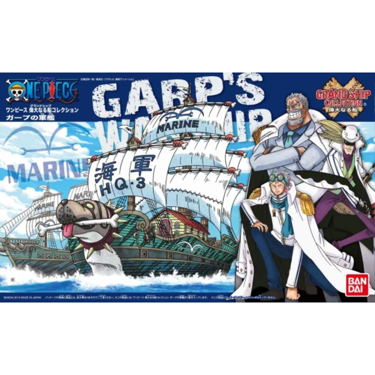 One Piece Garp's Warship Grand Ship Collection Model Kit