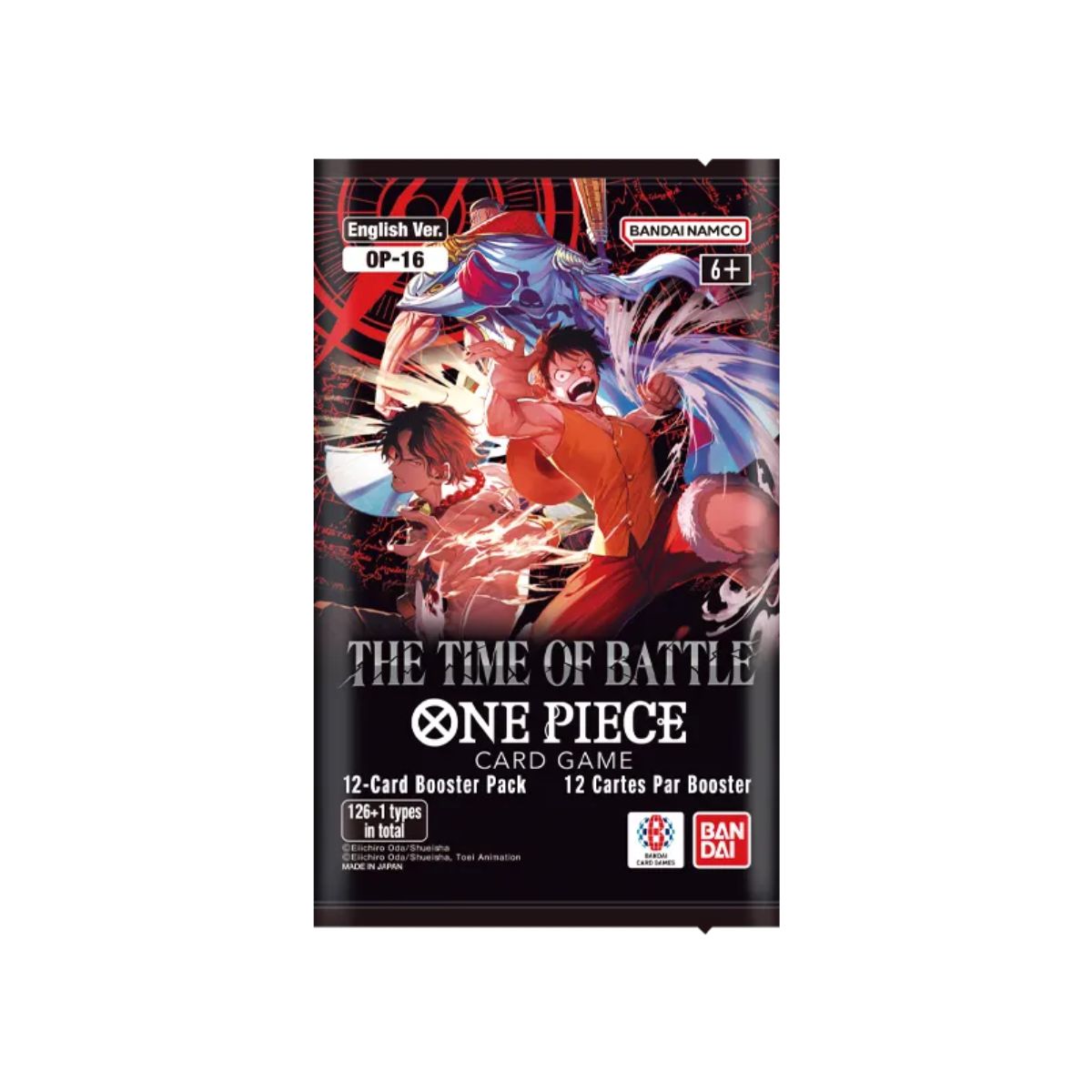 One Piece The Time of Battle OP16 Booster Englisch
