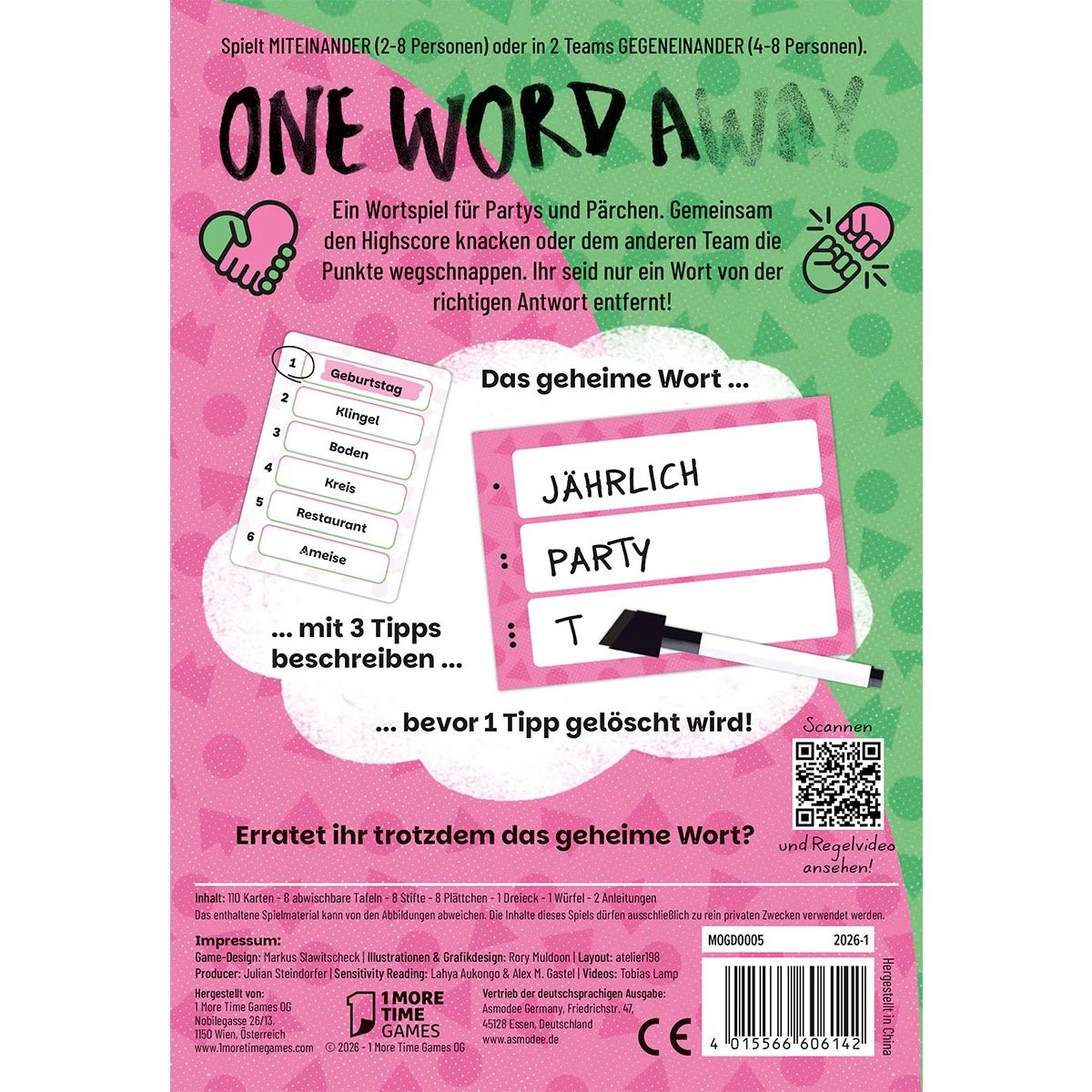 One Word Away