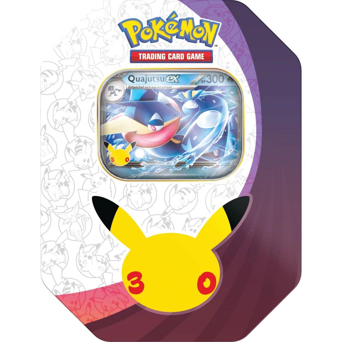 Pokémon 30 Jahre Quajutsu EX Tin Deutsch