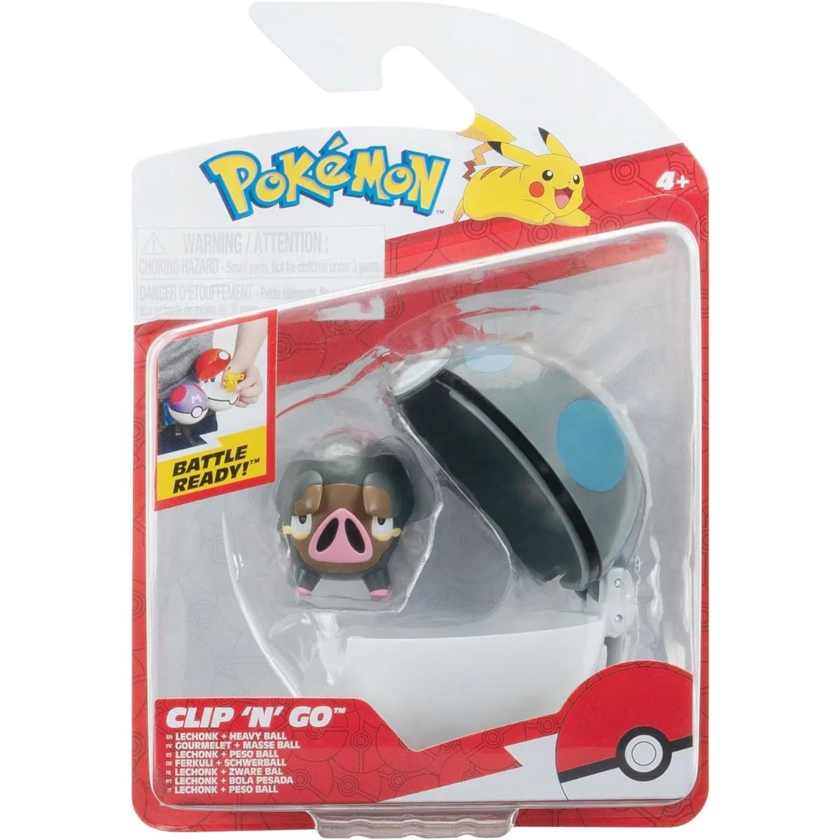Pokémon Clip 'N' Go Ferkuli mit Schwerball