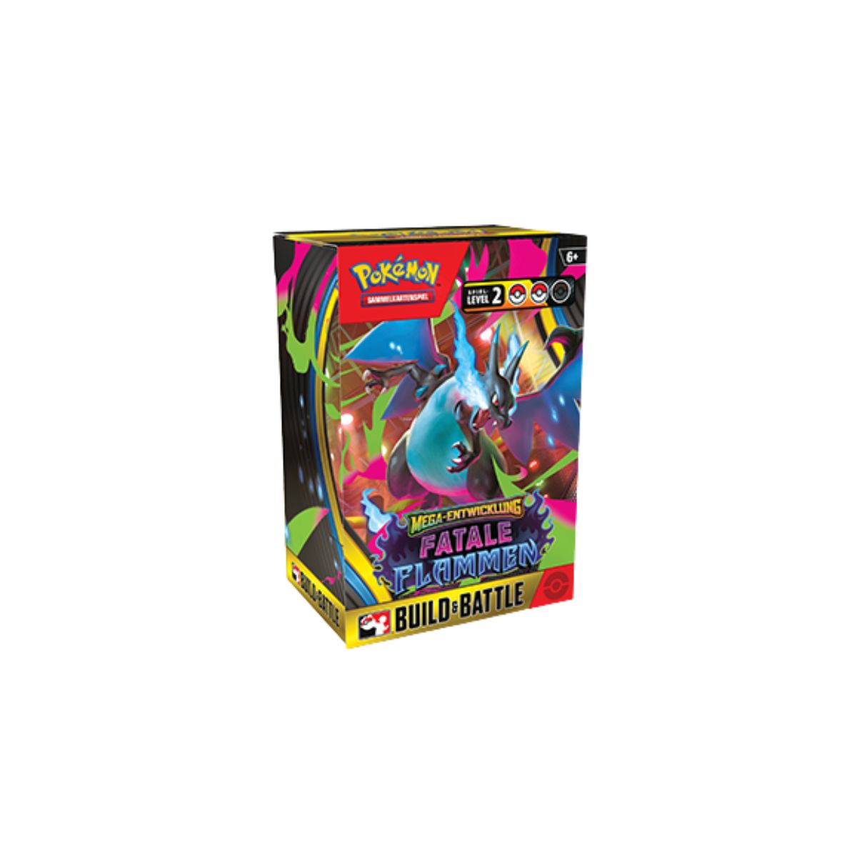 Pokémon Mega Entwicklungen Fatale Flammen Build & Battle Kit Deutsch