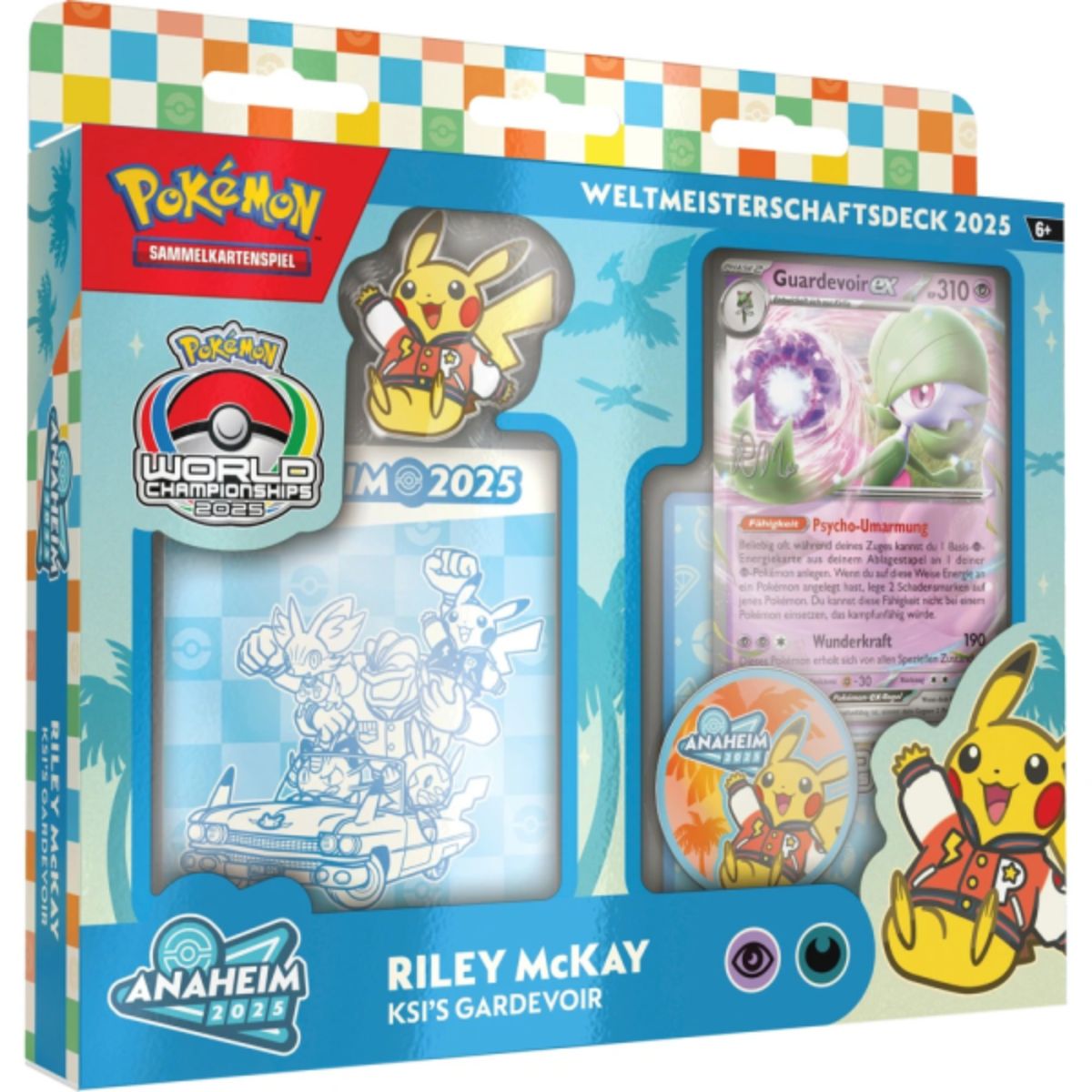 Pokémon Weltmeisterschaftsdeck 2025 Riley McKay Deutsch