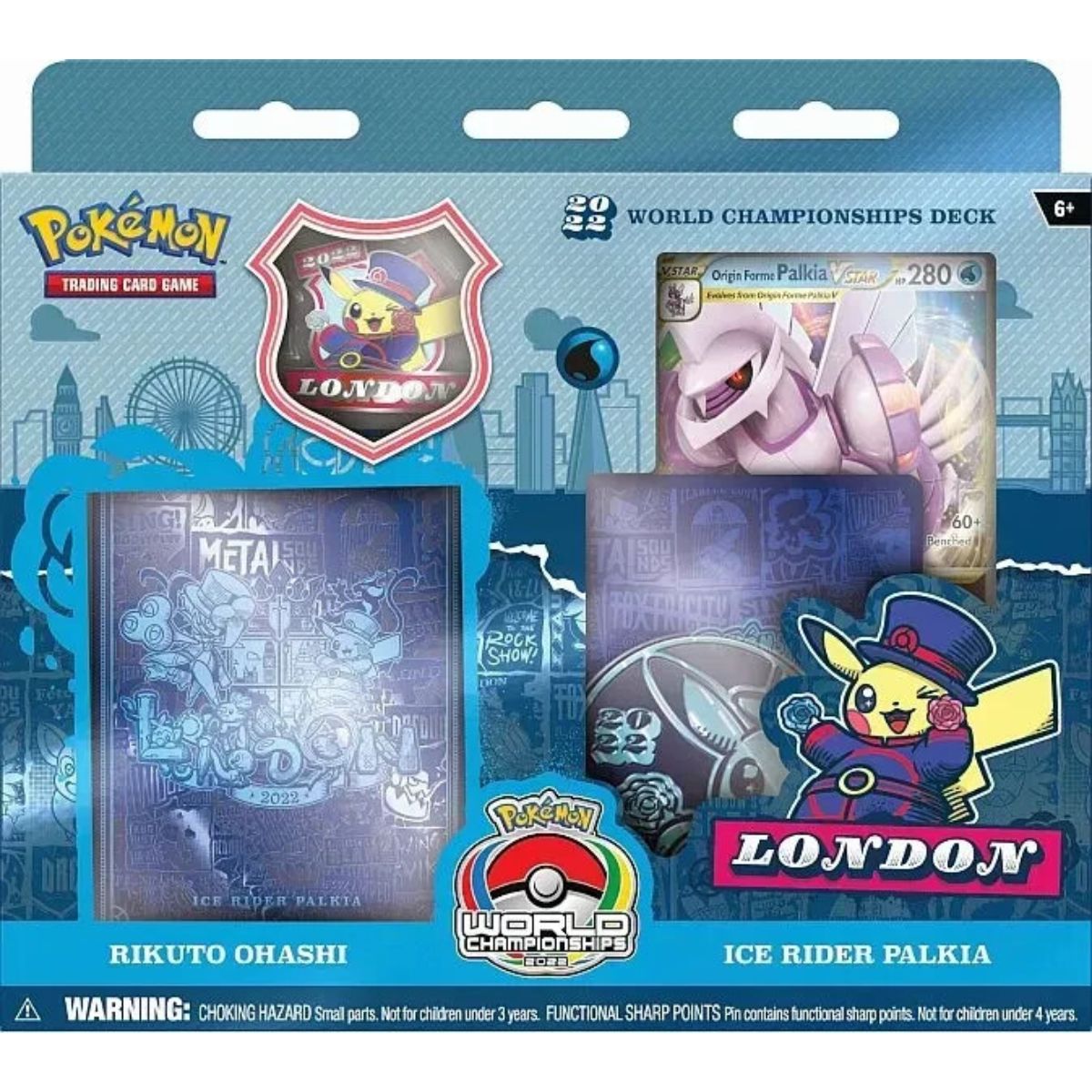 Pokémon World Championship Deck 2022 Ice Rider Palkia Englisch