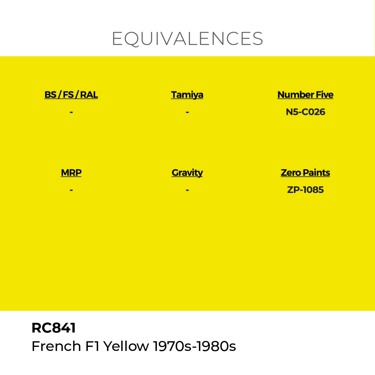 AK Interactive REAL COLORS French F1 Yellow 1970S-1980S 17ml.