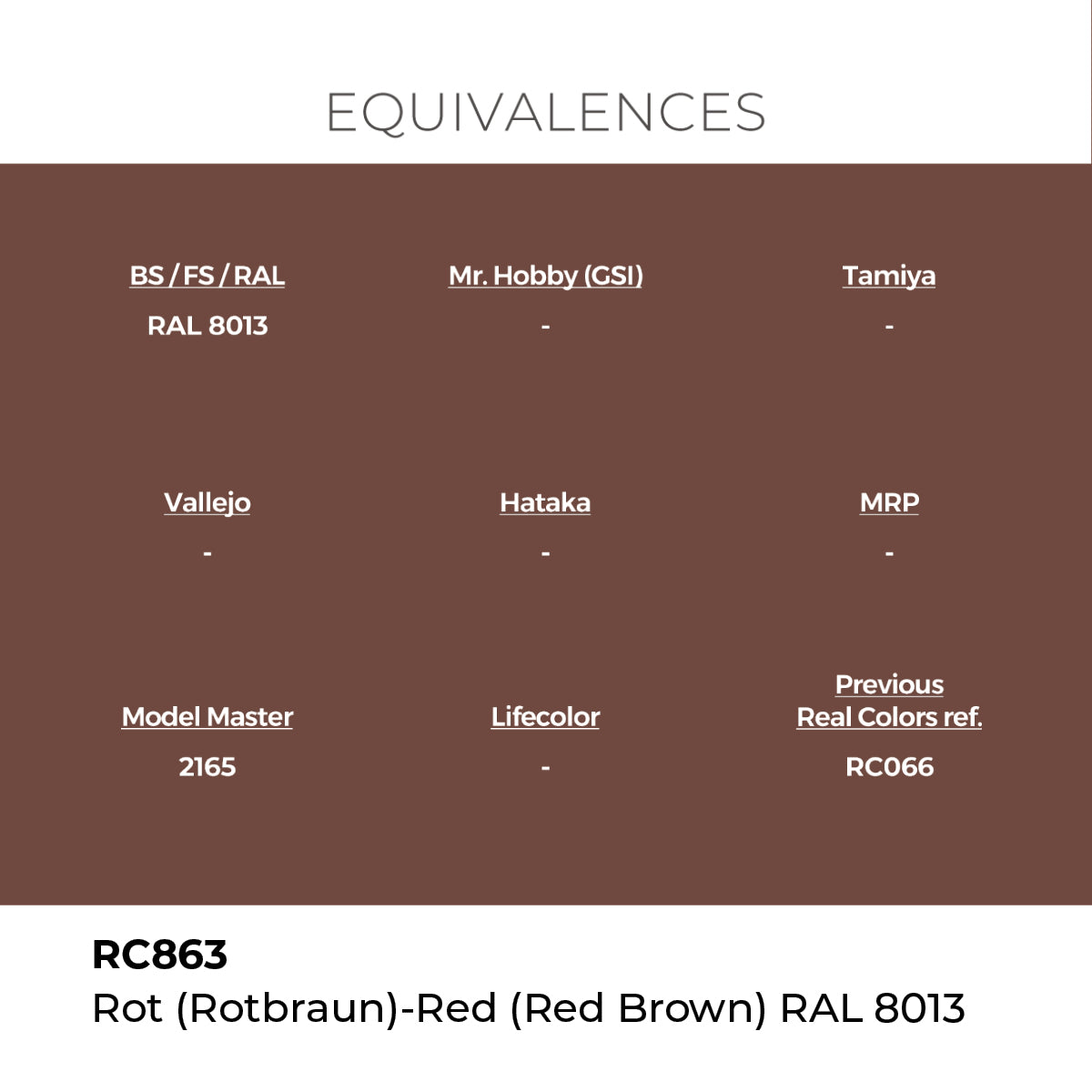 AK Interactive REAL COLORS Rot (Rotbraun)-Red Brown Ral 8013 17 ml.